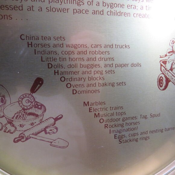 Childhood Memories Tom Sturgis Pretzels 14 oz Metal Tin Empty - Picture 10 of 12